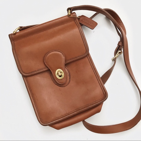 ❌SOLD❌Vintage Brown Coach Shoulder/Side Bag - Picture 2 of 6